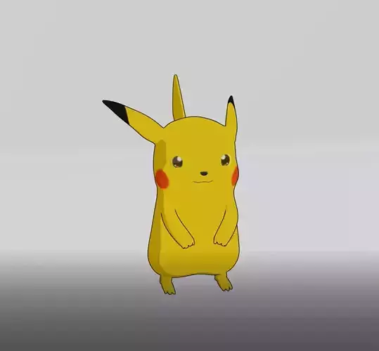 pikachu 3d model rigged Free 3D model