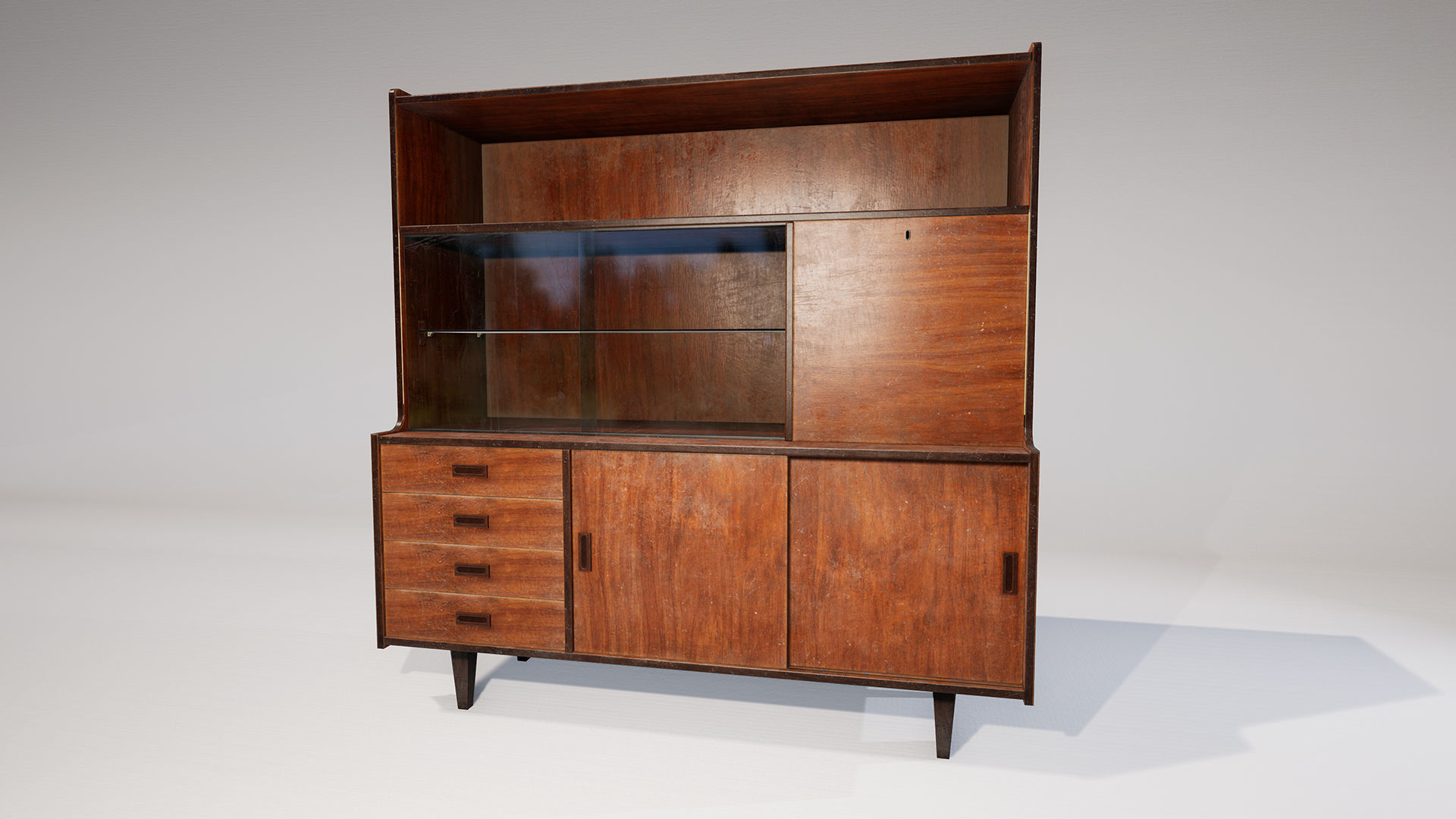 SOVIET FURNITURE PACK Low-poly 3D model_20