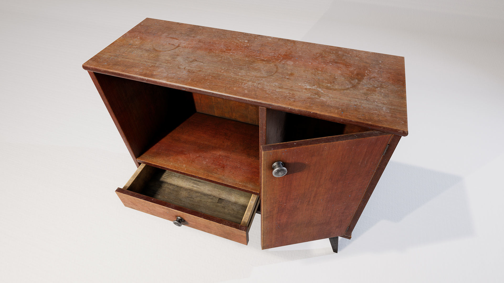 SOVIET FURNITURE PACK Low-poly 3D model_30