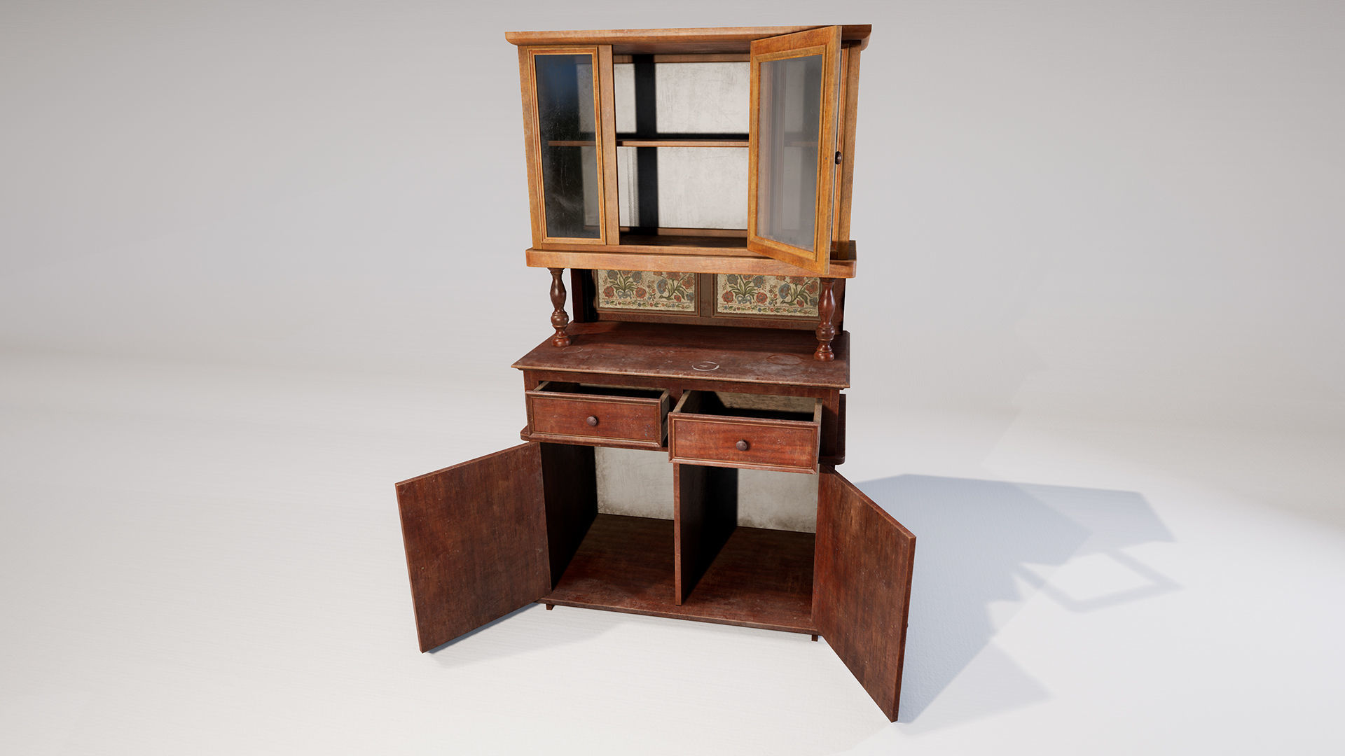 SOVIET FURNITURE PACK Low-poly 3D model_25