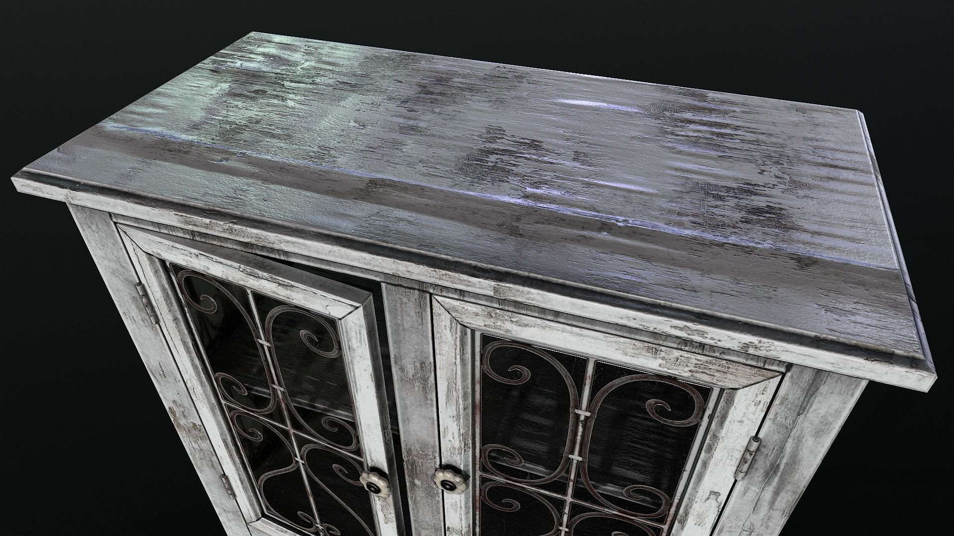 SOVIET FURNITURE PACK Low-poly 3D model_11