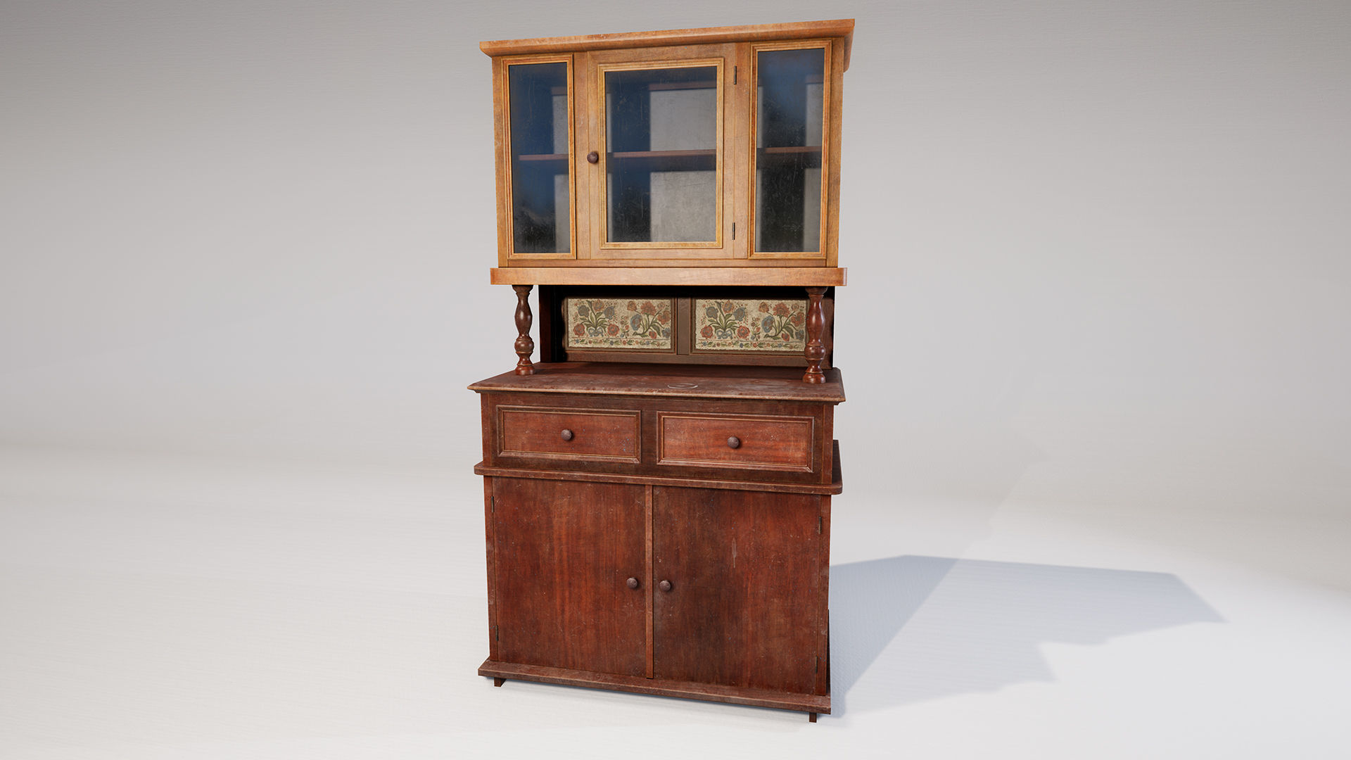 SOVIET FURNITURE PACK Low-poly 3D model_24