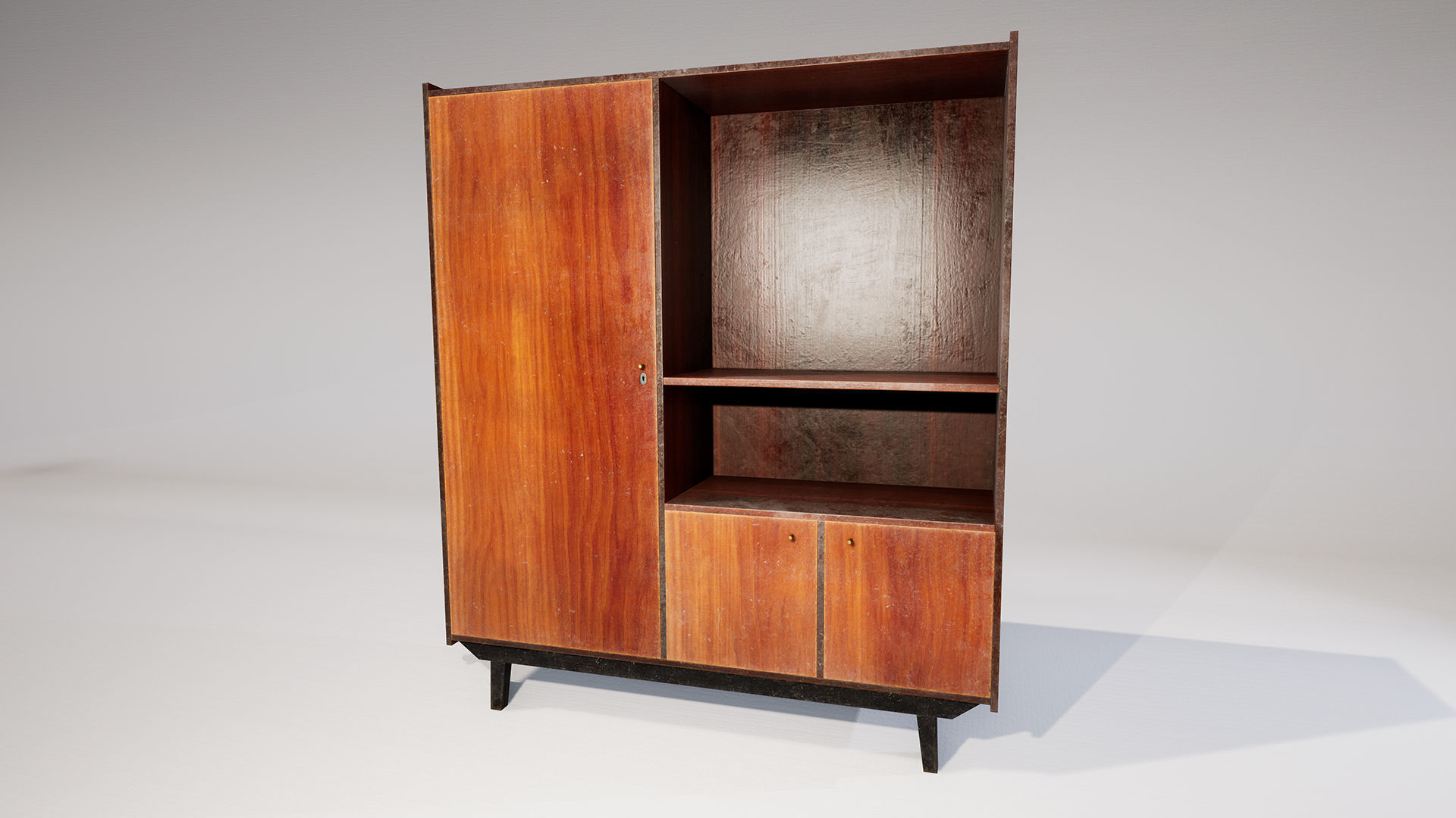 SOVIET FURNITURE PACK Low-poly 3D model_33