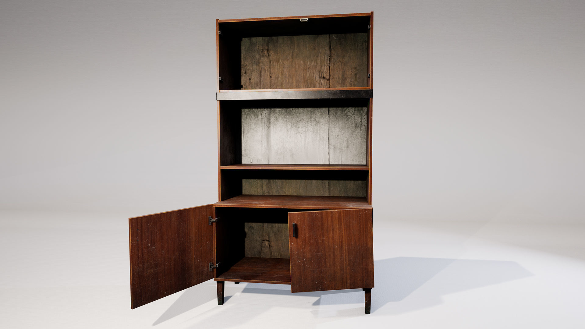 SOVIET FURNITURE PACK Low-poly 3D model_26