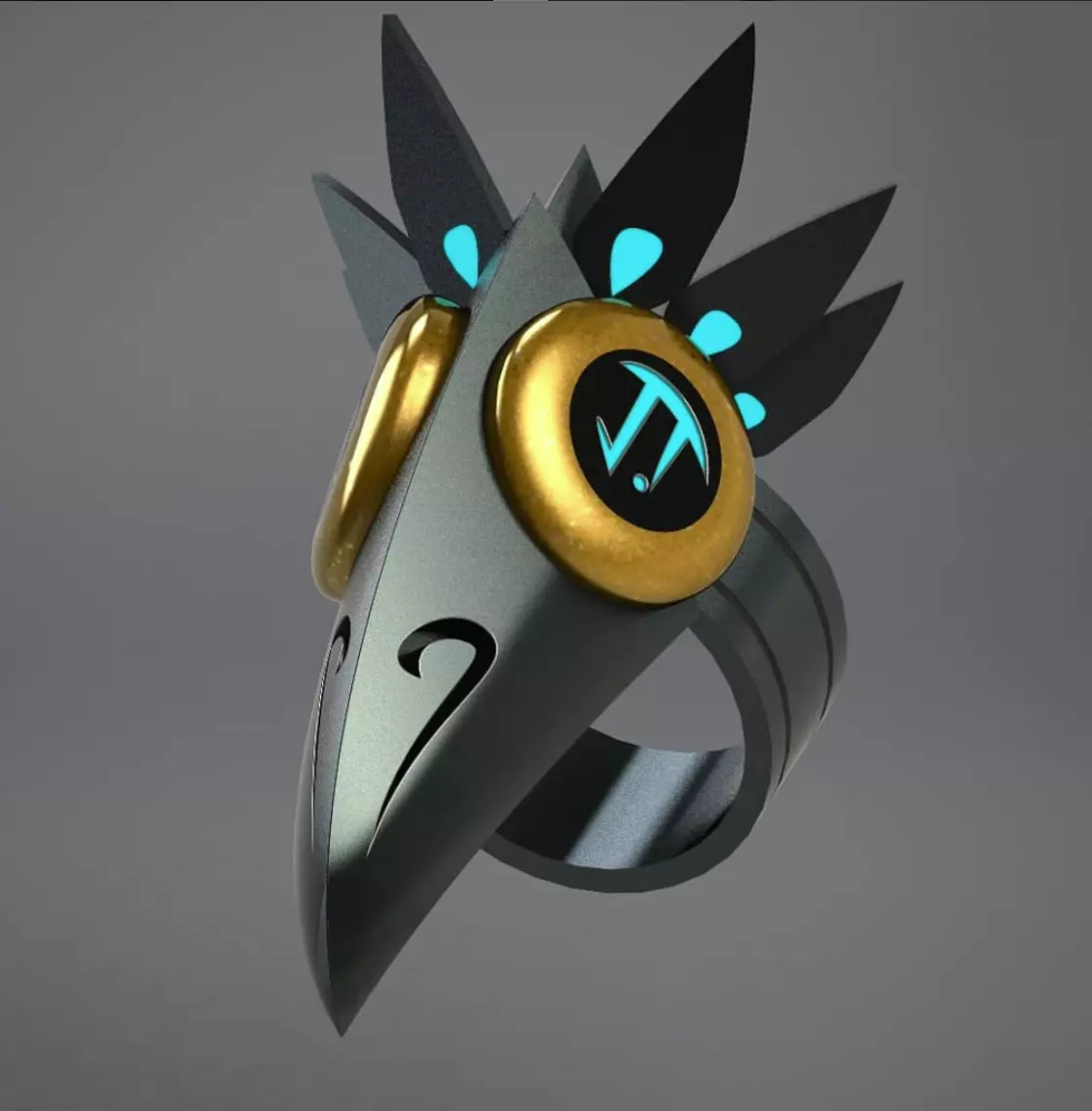 Fugitive Ring 3D print model