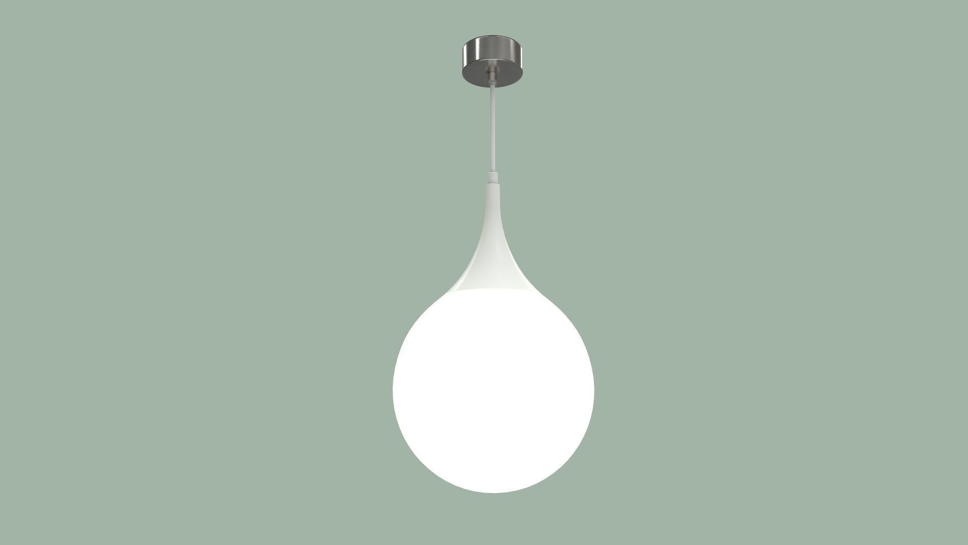 Chandeliers Low-poly 3D model_9