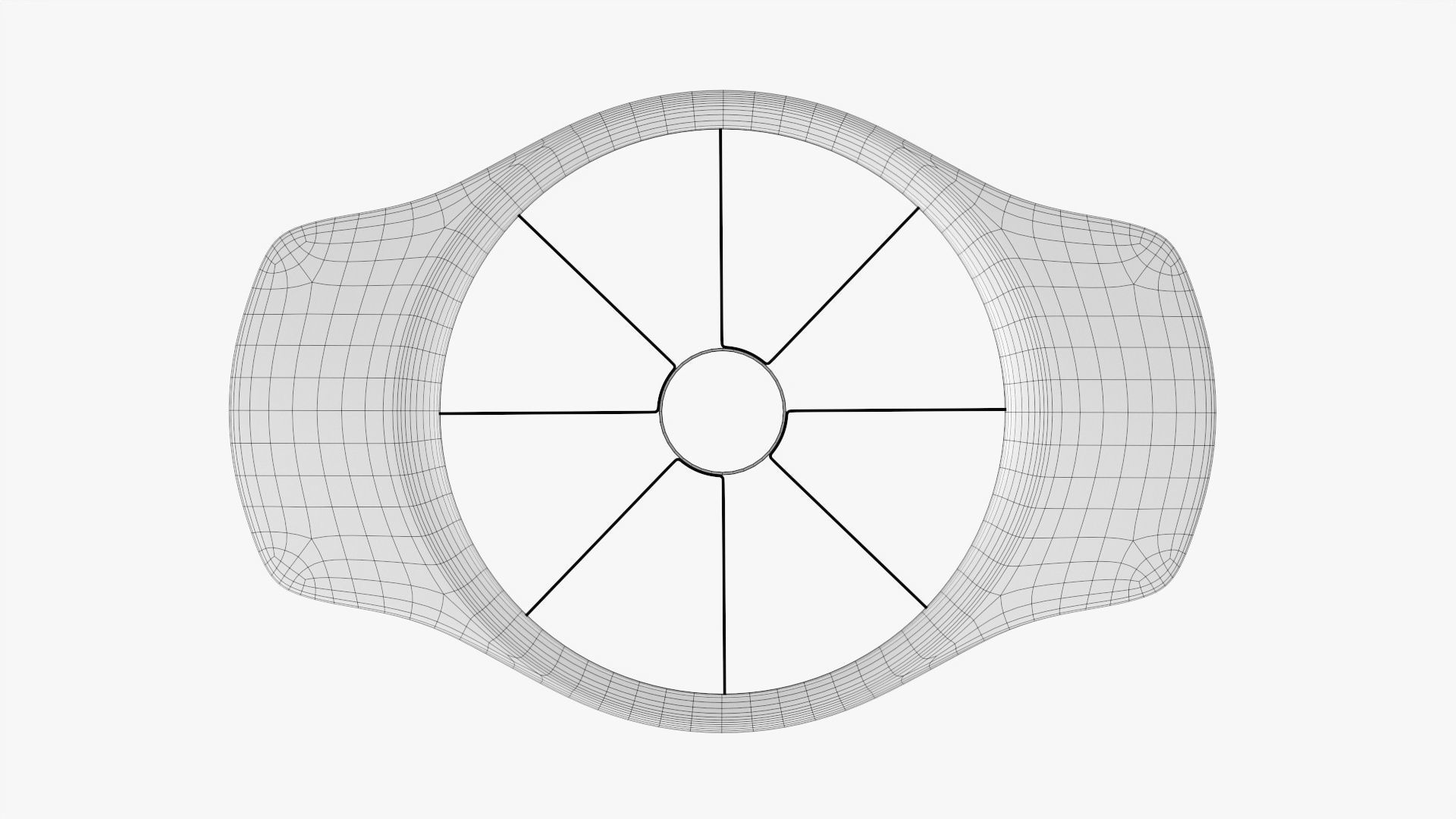 Manual fruit slicer 3D model_11