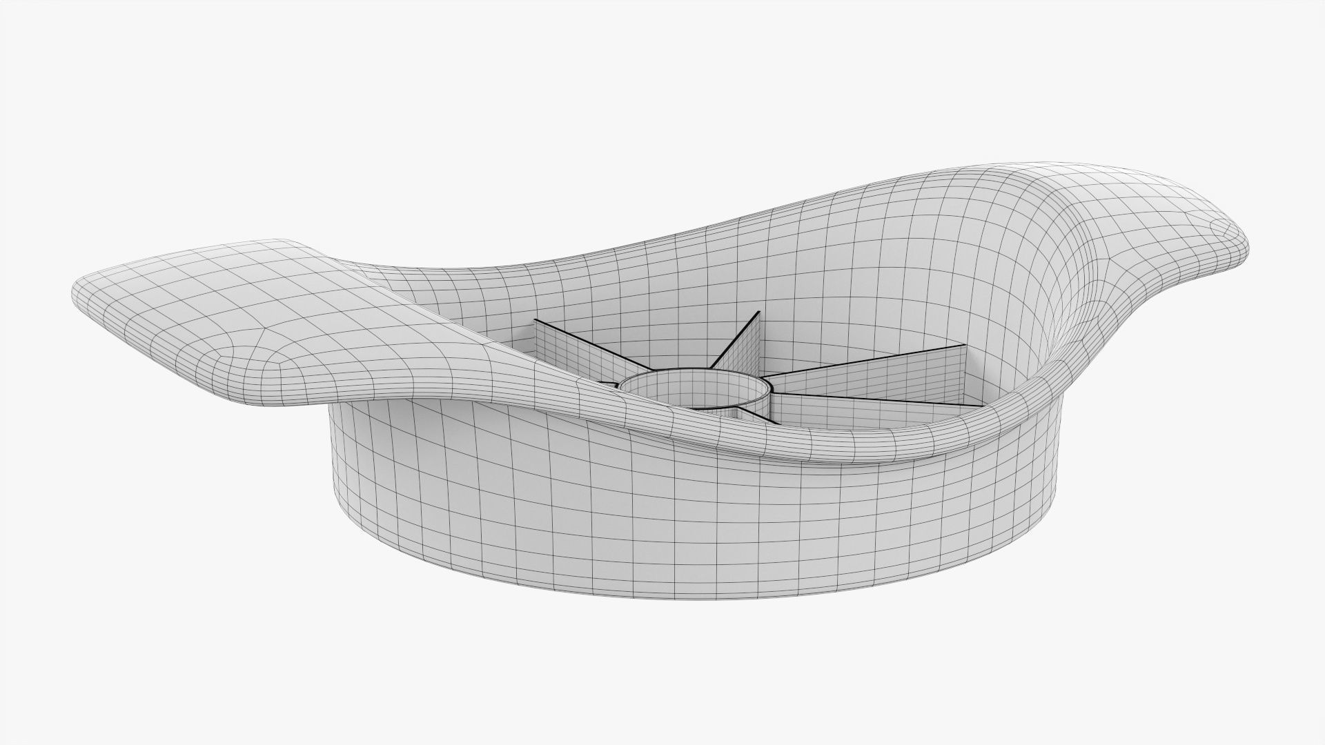 Manual fruit slicer 3D model_7