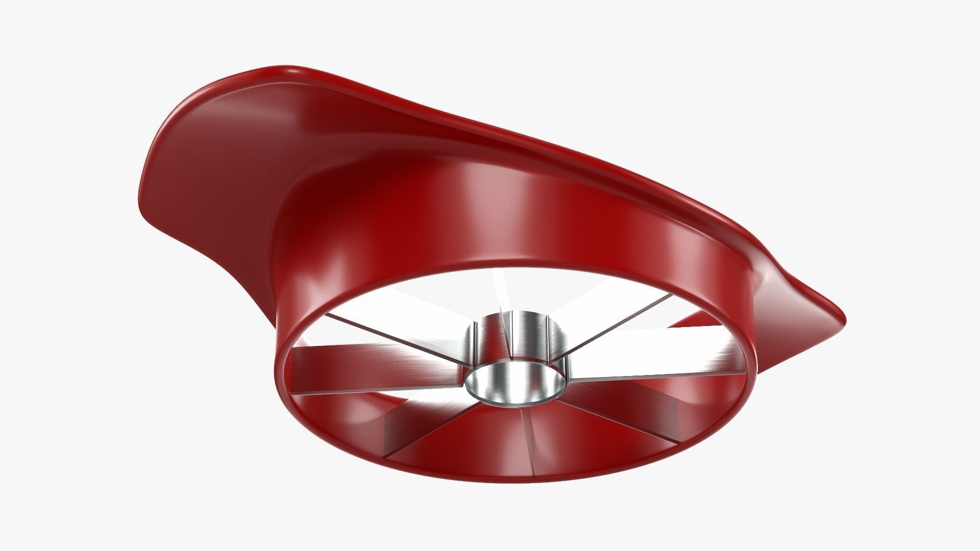 Manual fruit slicer 3D model_2