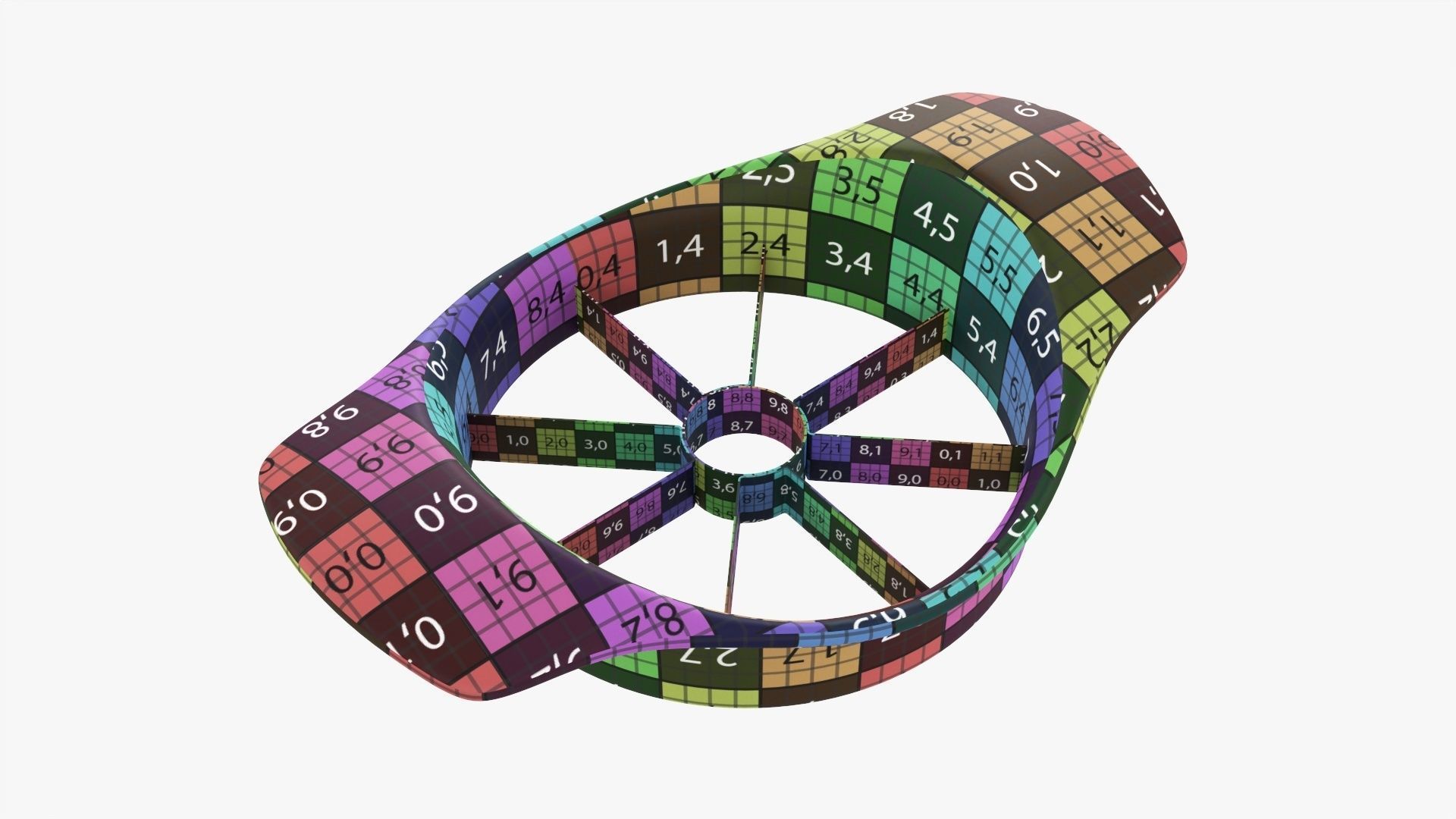 Manual fruit slicer 3D model_12