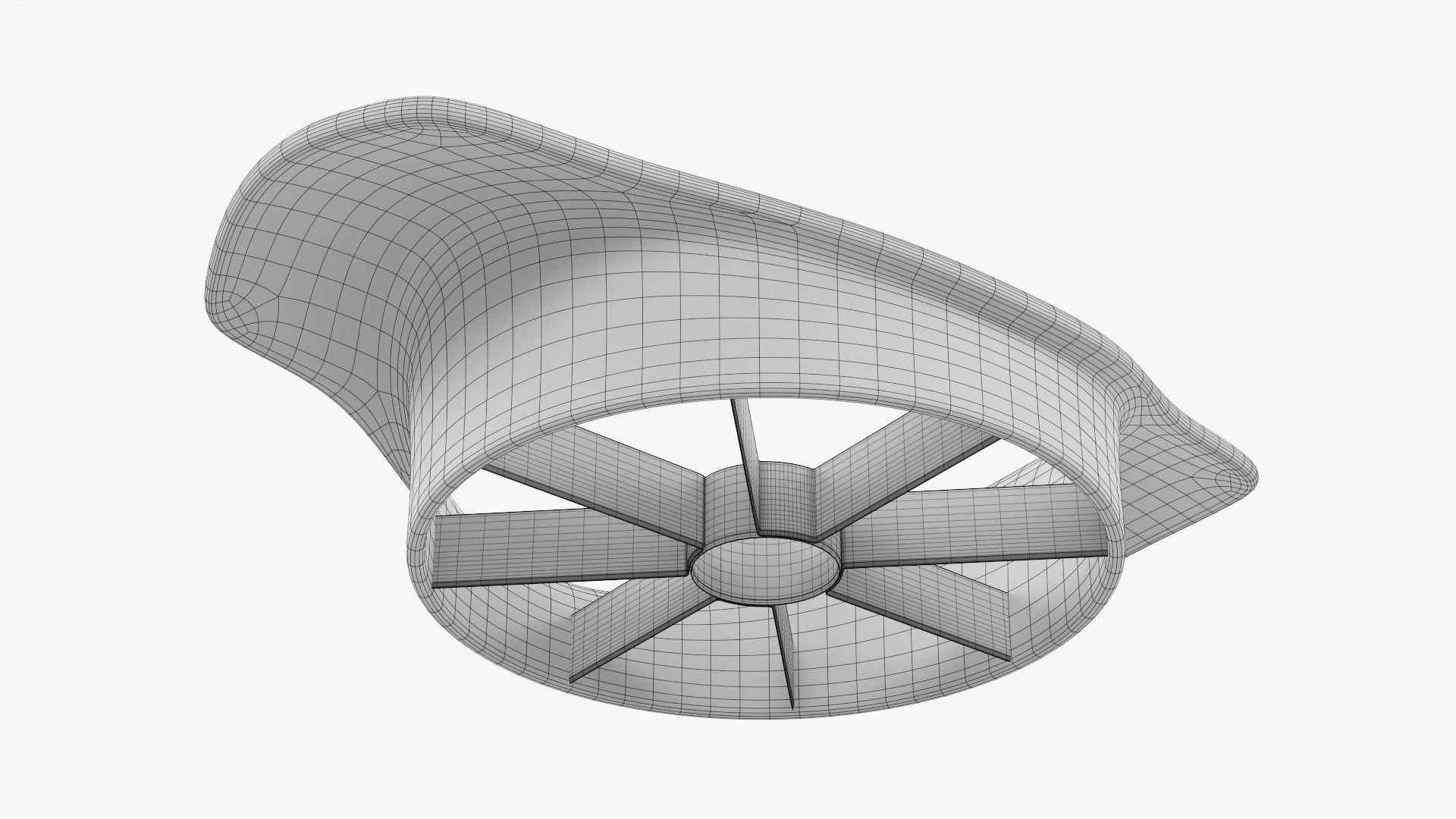 Manual fruit slicer 3D model_8