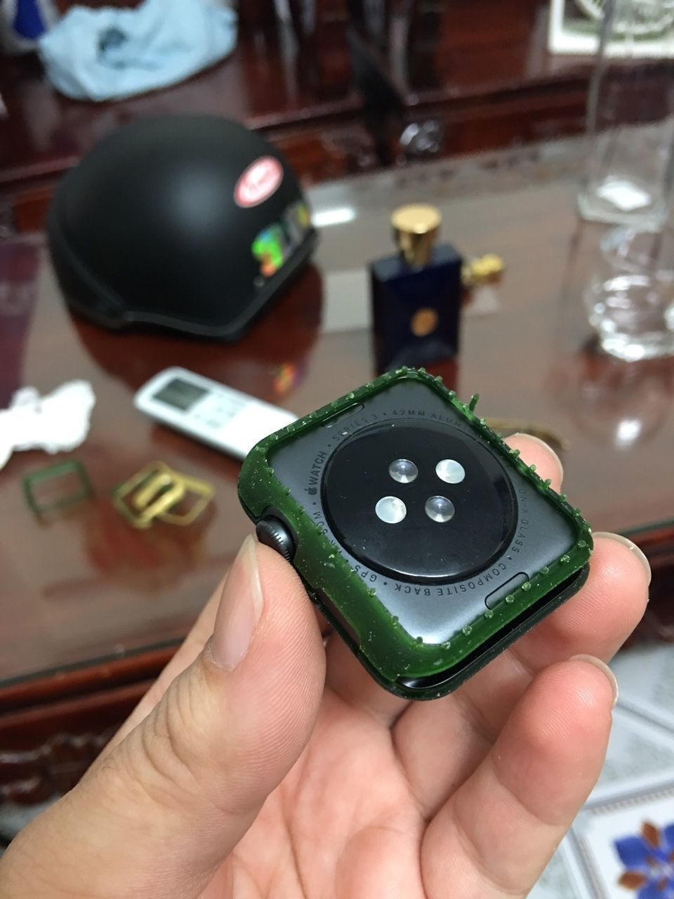 Apple Watch Series 3 Case STL Model  3D print model_6