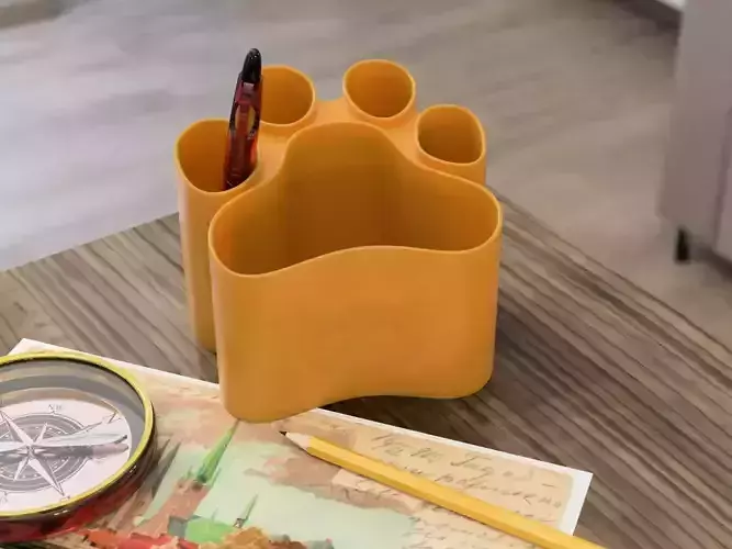 Pen holder 02 Cat