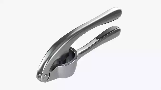 Garlic manual press 3D model
