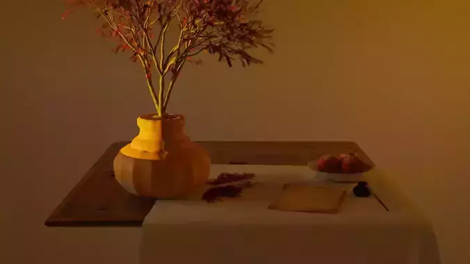 Still life 3D model