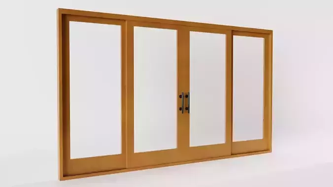 4-Panel Sliding Patio Door