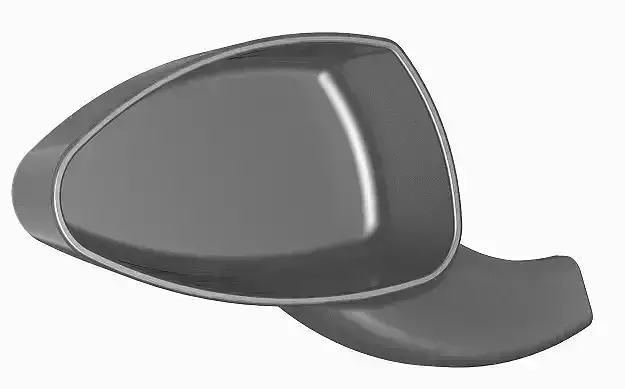 Car Side Mirror Cover 3D print model