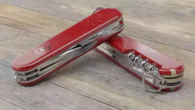 Swiss Army Knife  3D model