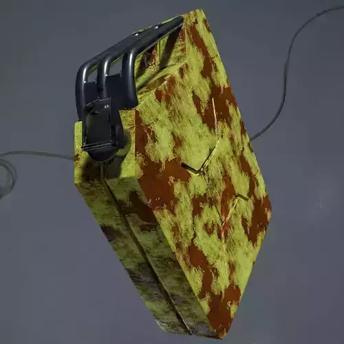 Gasoline 3D Model Ready For Game