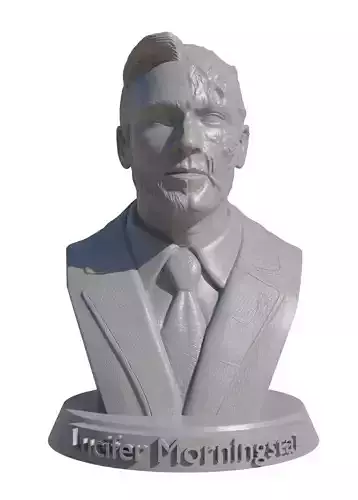 Lucifer Morningstar Bust 3D print model
