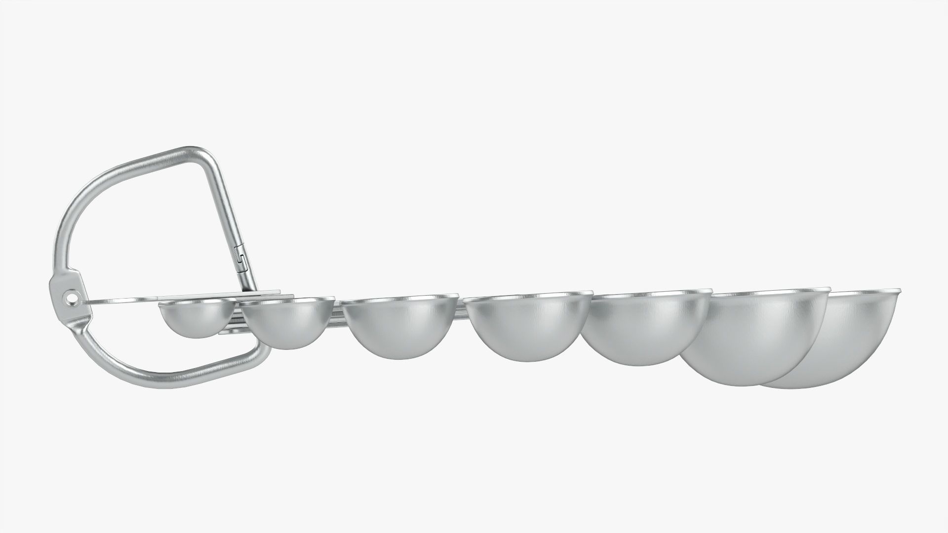 Measuring spoons set of 8 3D model_4