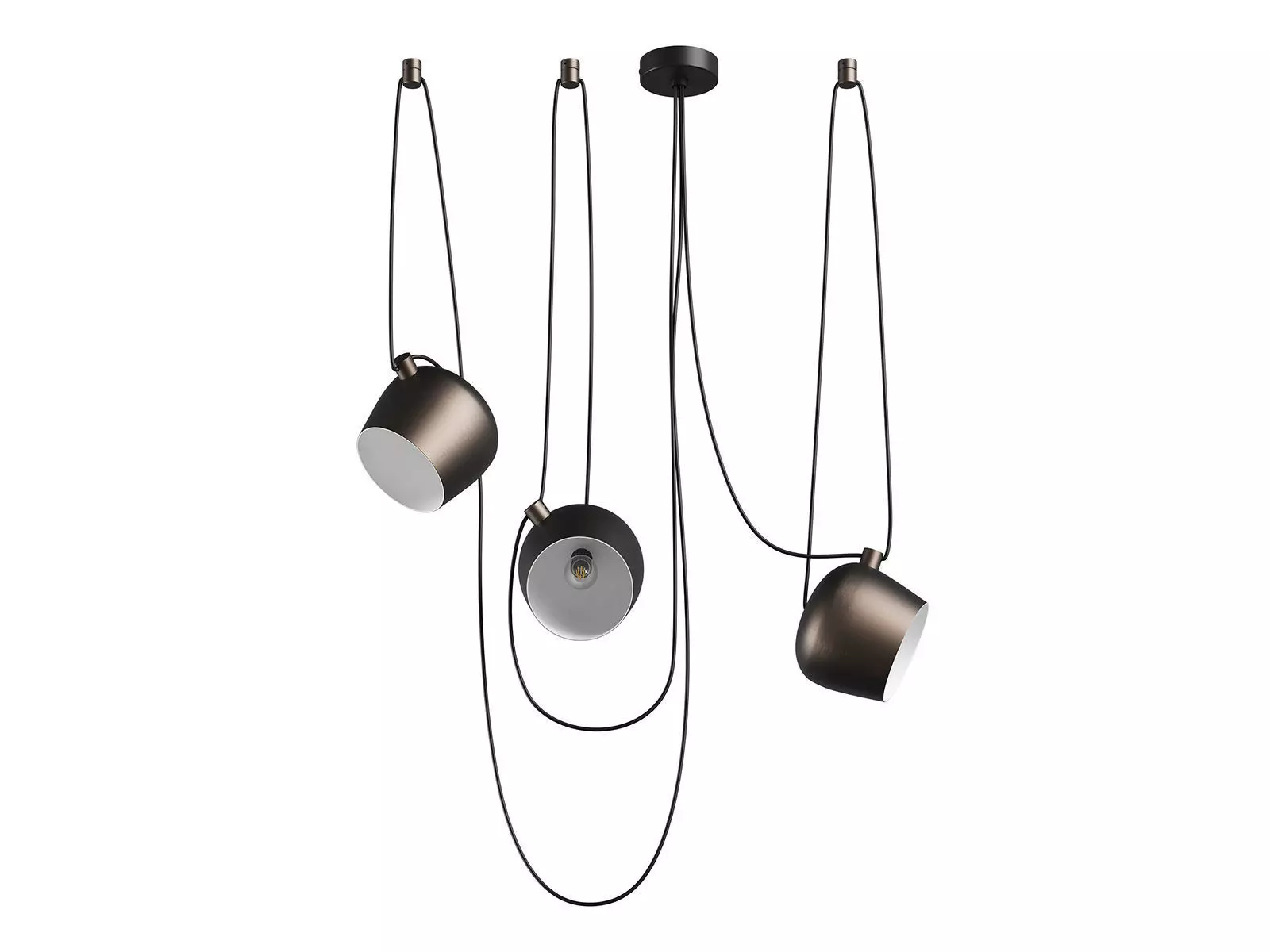 727133 Omega Lightstar chandelier hanging 3D model_0