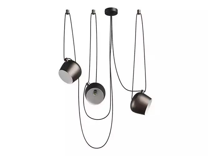 727133 Omega Lightstar chandelier hanging