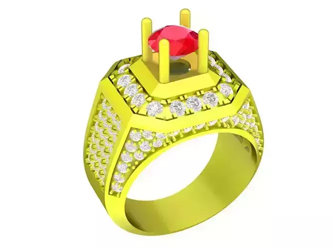 LUXURY DIAMOND RING FOR MEN 319