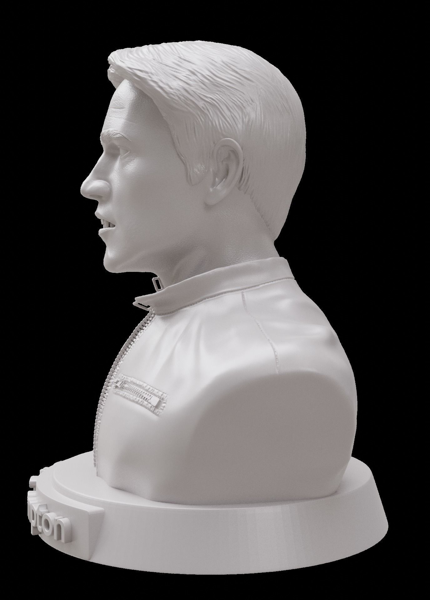 Bill Compton True Blood Bust 3D print model_4