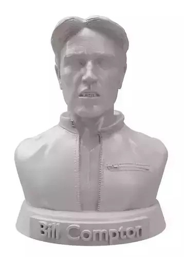 Bill Compton True Blood Bust 3D print model