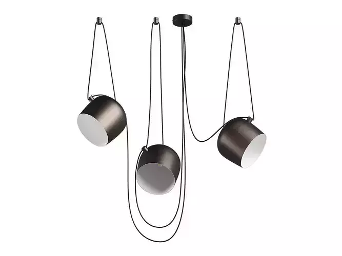 727233 Omega Lightstar chandelier hanging