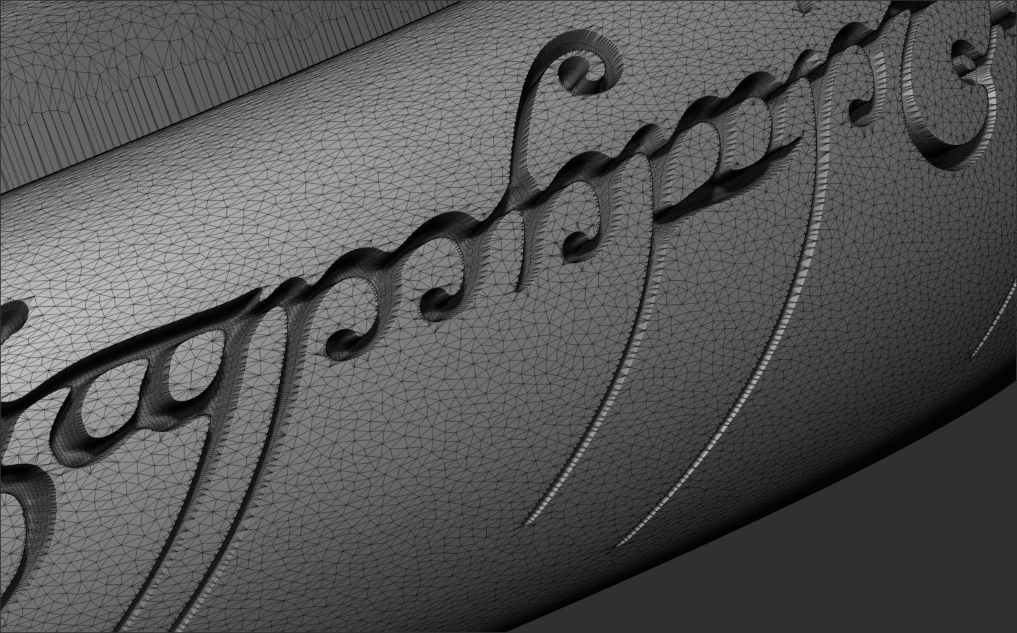 The ring of omnipotence The Lord of the rings Free 3D print model_5