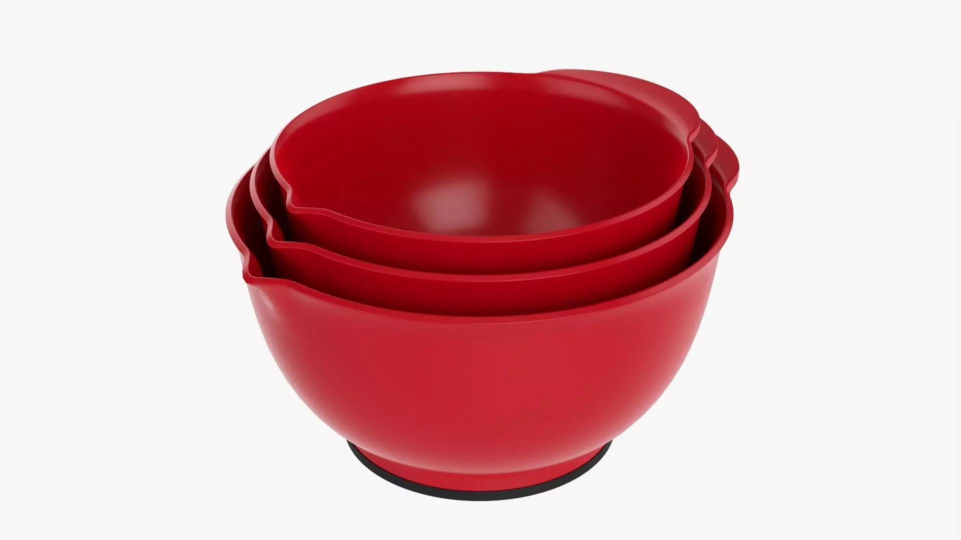 Set of mixing bowls 3D model