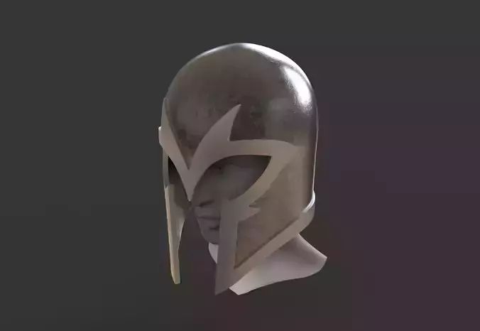 Magneto Helmet 3D print model