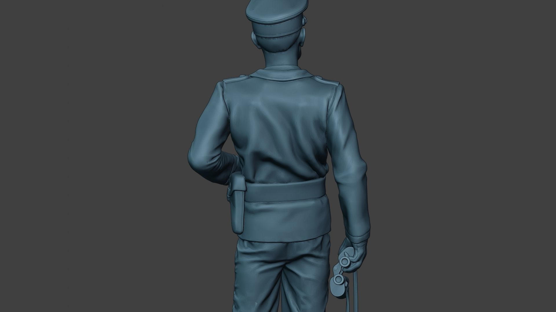 German Tank Crew unit ww2 Stand2 GTC1 3D print model_21