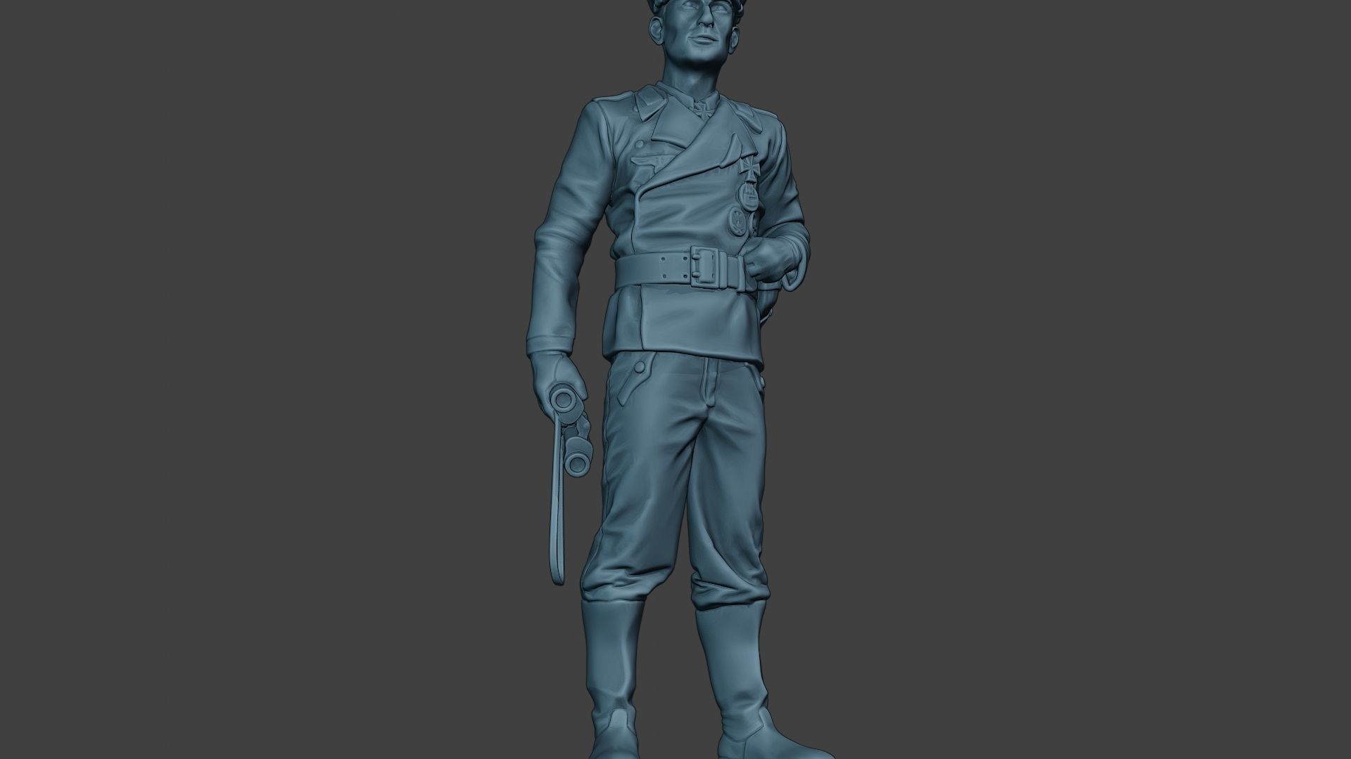 German Tank Crew unit ww2 Stand2 GTC1 3D print model_13