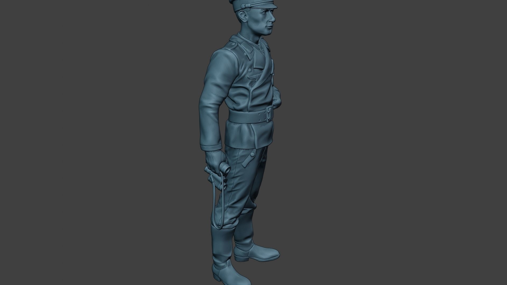 German Tank Crew unit ww2 Stand2 GTC1 3D print model_30