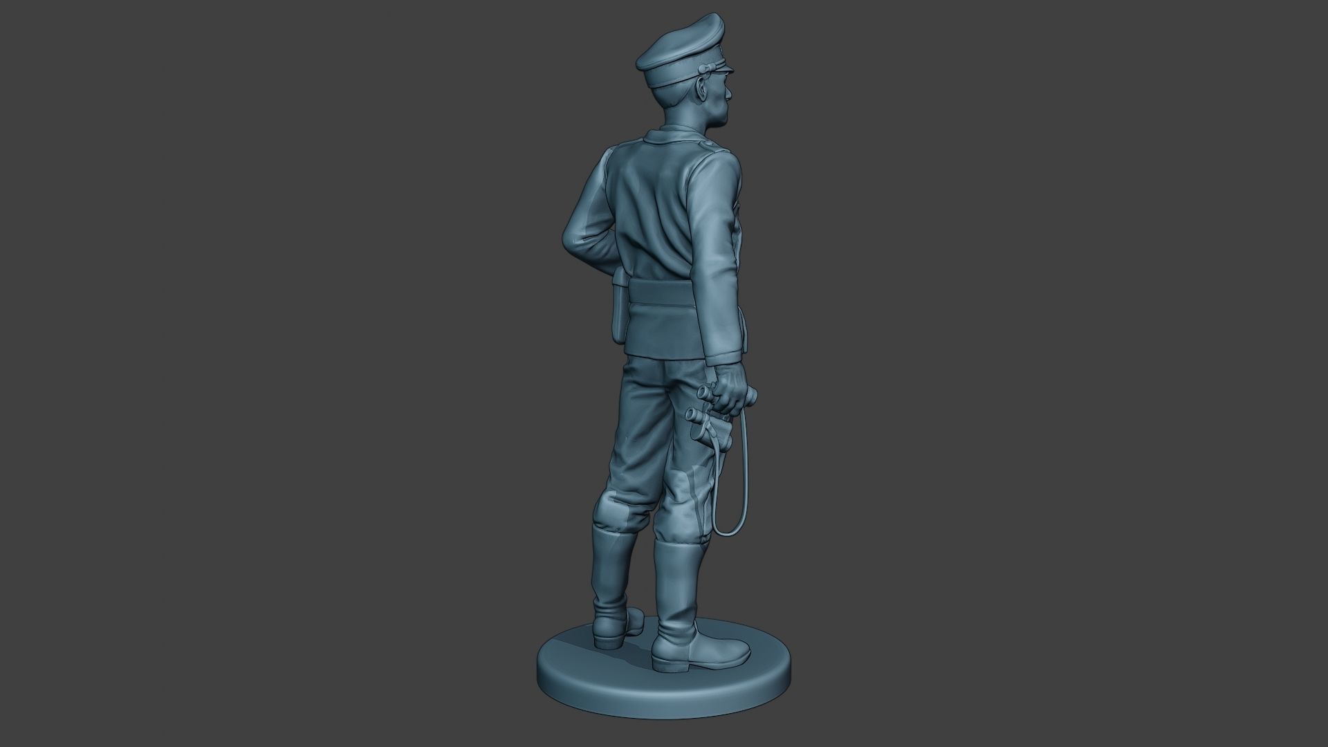 German Tank Crew unit ww2 Stand2 GTC1 3D print model_7