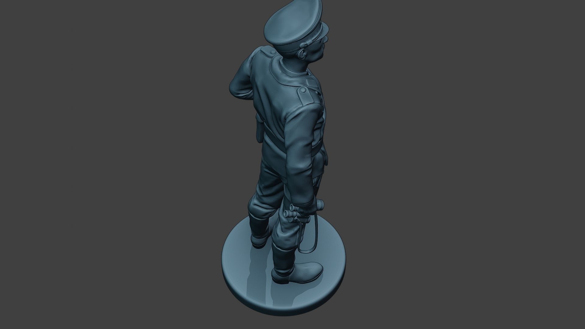 German Tank Crew unit ww2 Stand2 GTC1 3D print model_22