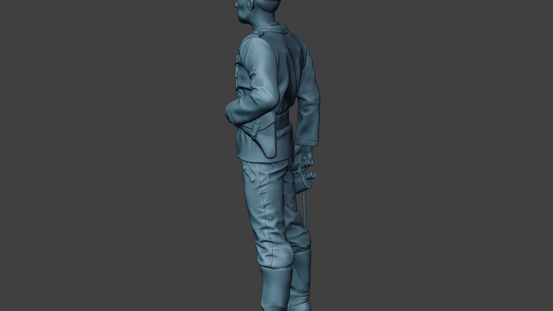 German Tank Crew unit ww2 Stand2 GTC1 3D print model_26