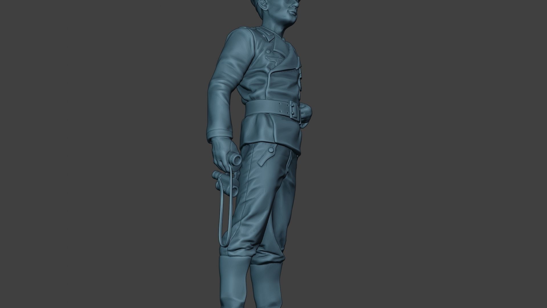 German Tank Crew unit ww2 Stand2 GTC1 3D print model_29