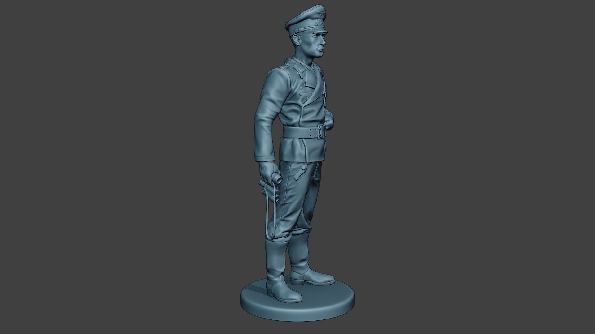 German Tank Crew unit ww2 Stand2 GTC1 3D print model_9