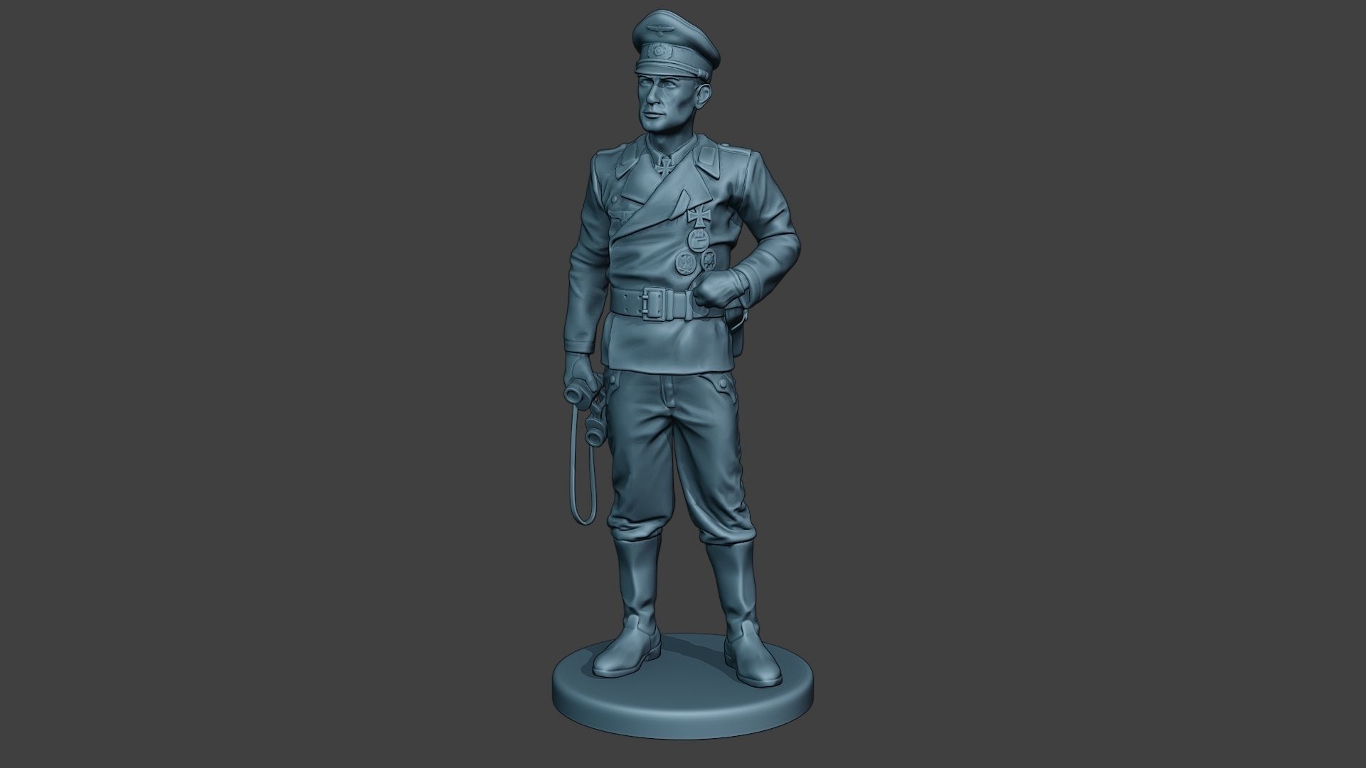 German Tank Crew unit ww2 Stand2 GTC1 3D print model_11