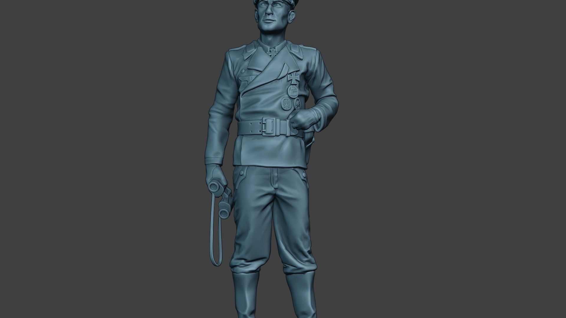 German Tank Crew unit ww2 Stand2 GTC1 3D print model_28