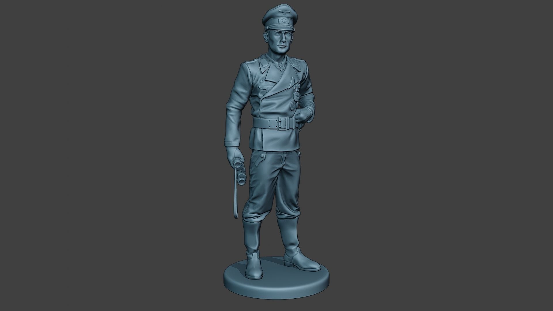 German Tank Crew unit ww2 Stand2 GTC1 3D print model_10