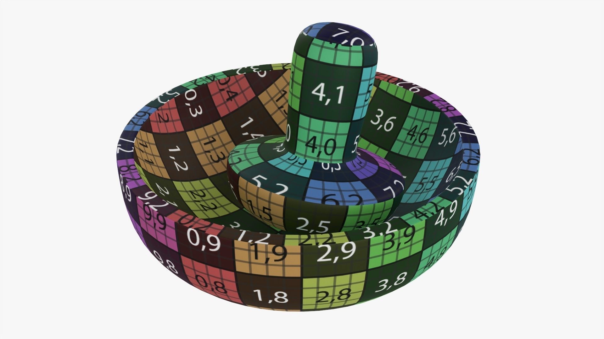 Mortar and pestle 3D model_8