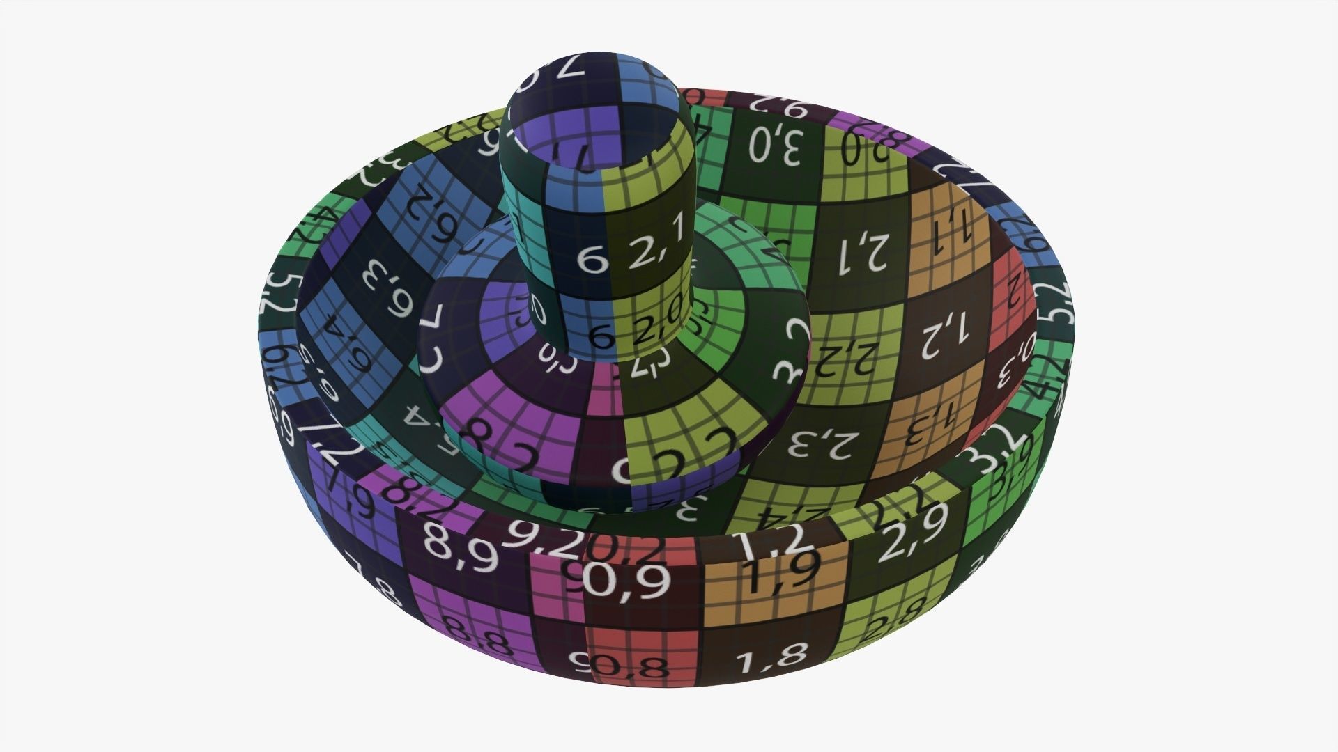 Mortar and pestle 3D model_9