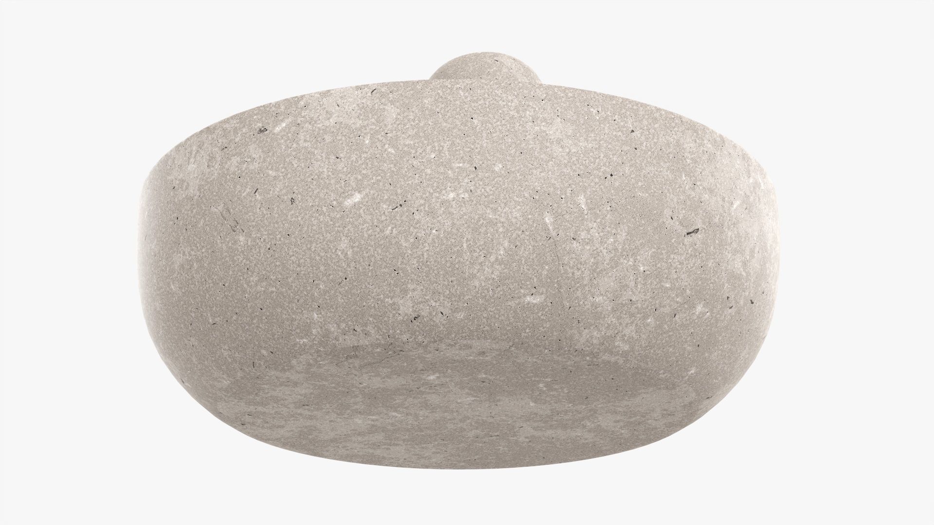 Mortar and pestle 3D model_2