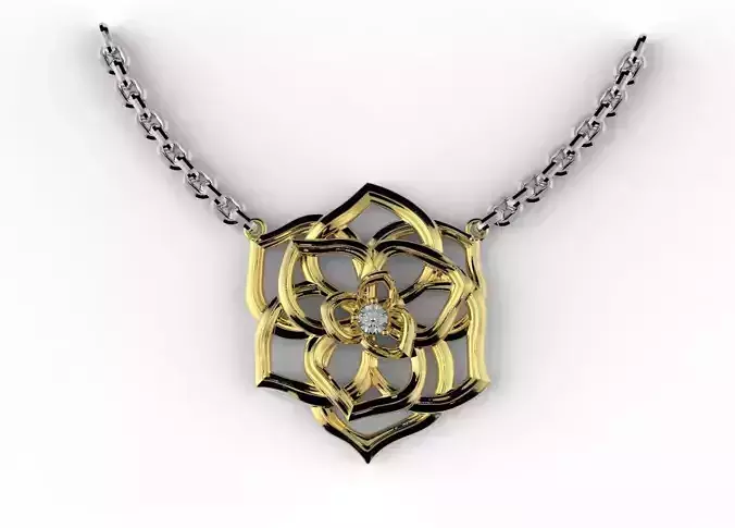 rose pendant