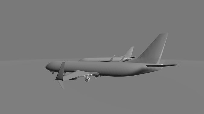Boeing 737 Family Free low-poly 3D model